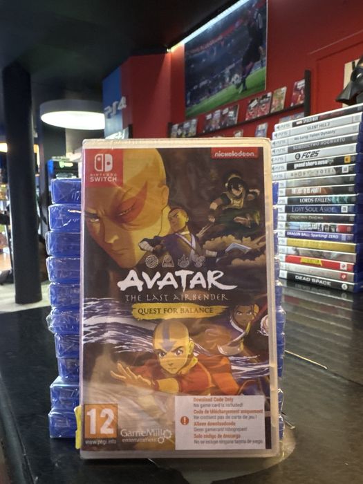 Avatar The Last Airbender KOD Nowa w Folii Nintendo Switch