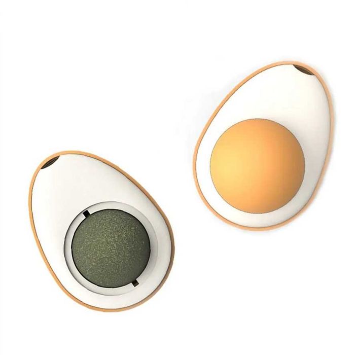 Zabawka dla kota jajo jajko kocimiętka w kulce obrotowa kulka