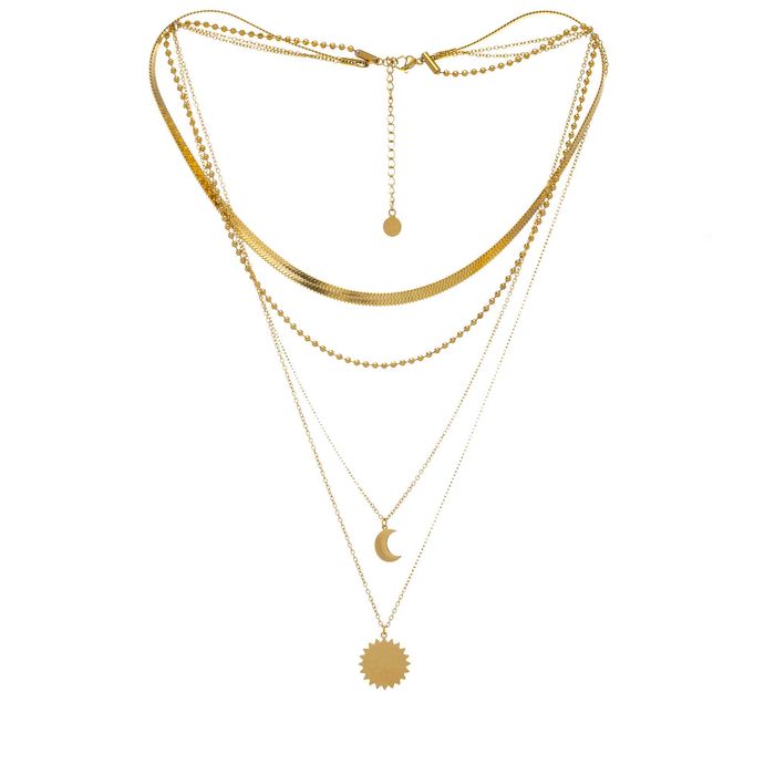 Zestaw kolczyki satynowe  i naszyjnik.