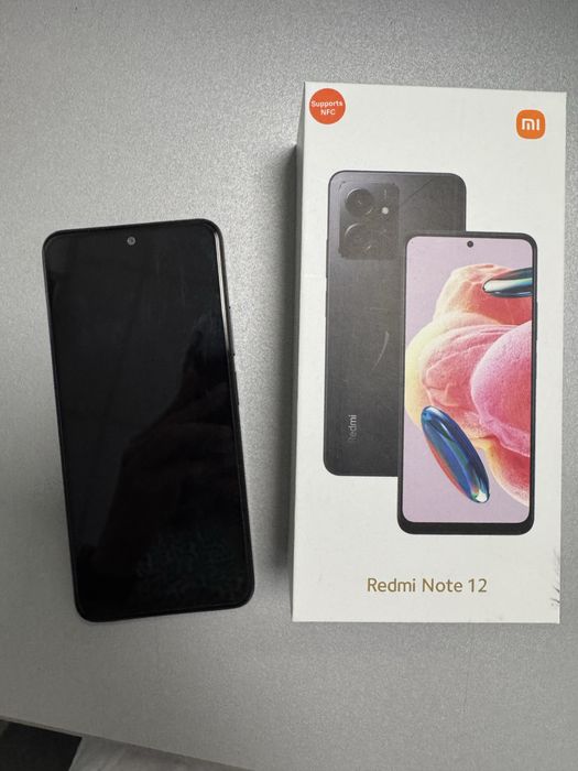 мобільний телефон Xiaomi Redmi Note 12 Onyx Gray 4GB RAM 128 GB ROM