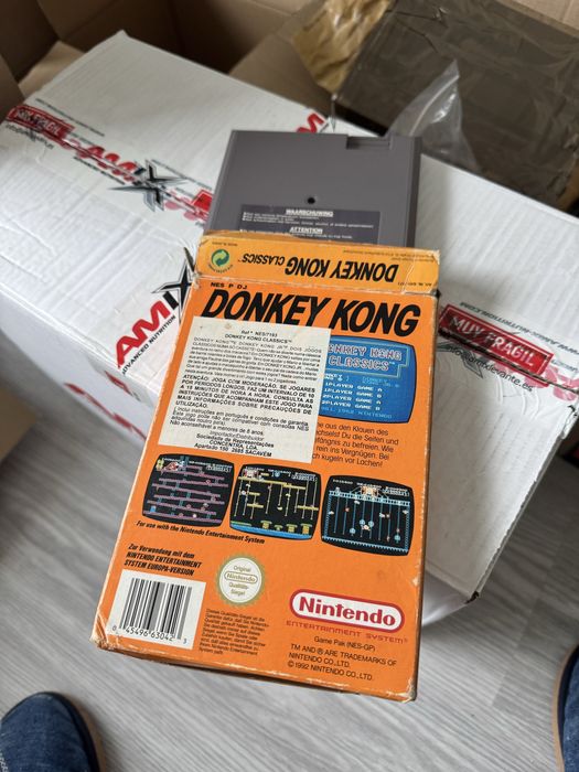 Donkey Kong Classics Nintendo Nes