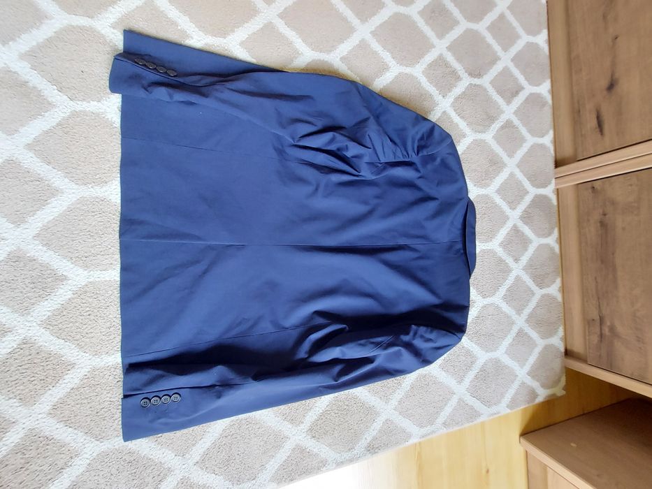 męski garnitur H&M + krawat