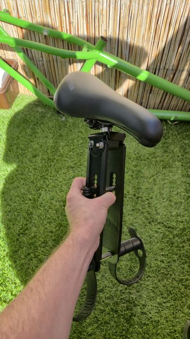 Siodełko shotgun na ramę