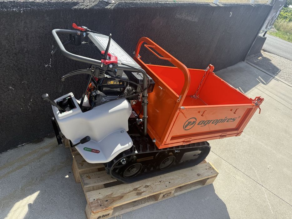 Mini dumper lagartas 350 kg