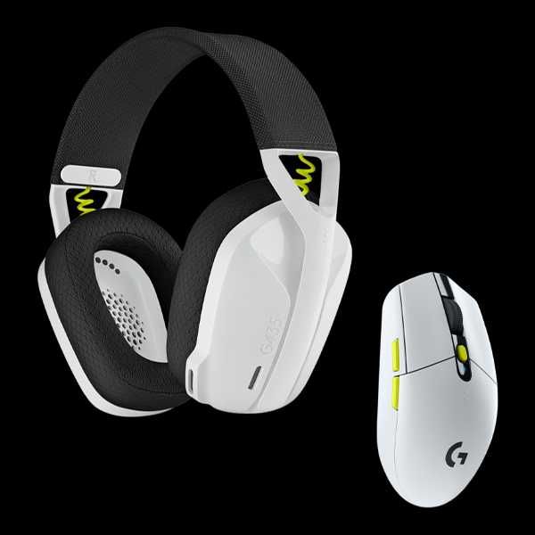 Навушники з мікрофоном Logitech G435SE + G305SE Wireless White: 3 600 ...