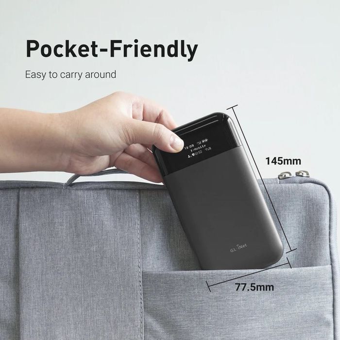 GL.iNet Mudi GL-E750V2 WiFi Роутер 4G LTE VPN Tor OpenWrt