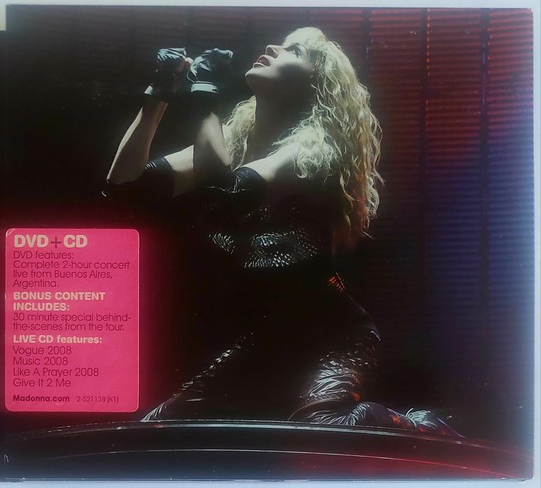 DVD + CD - Madonna 2008
