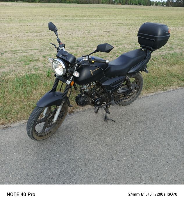 Junak 901 z kufrem