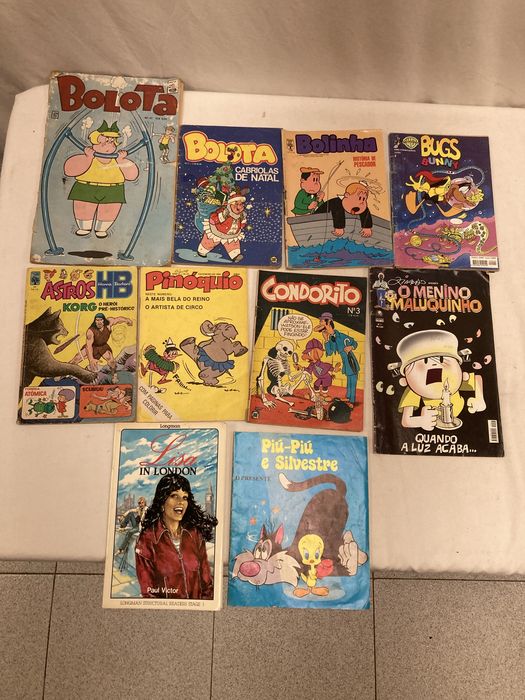 10 Livros BD Vários, Bolota