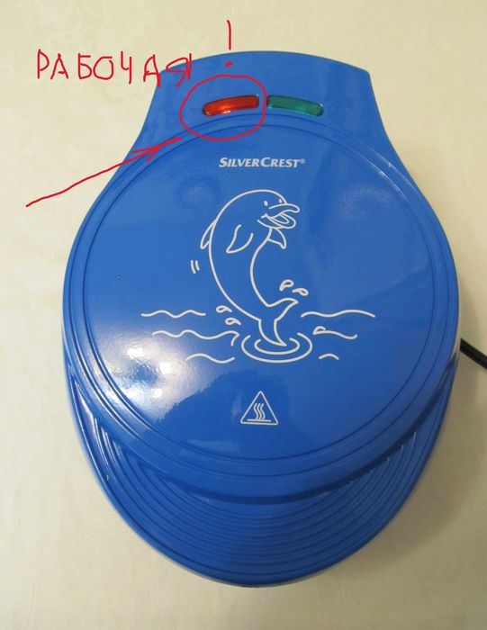 Вафельница электрическая SilverCrest SWEK 800 A1 Германия б/у