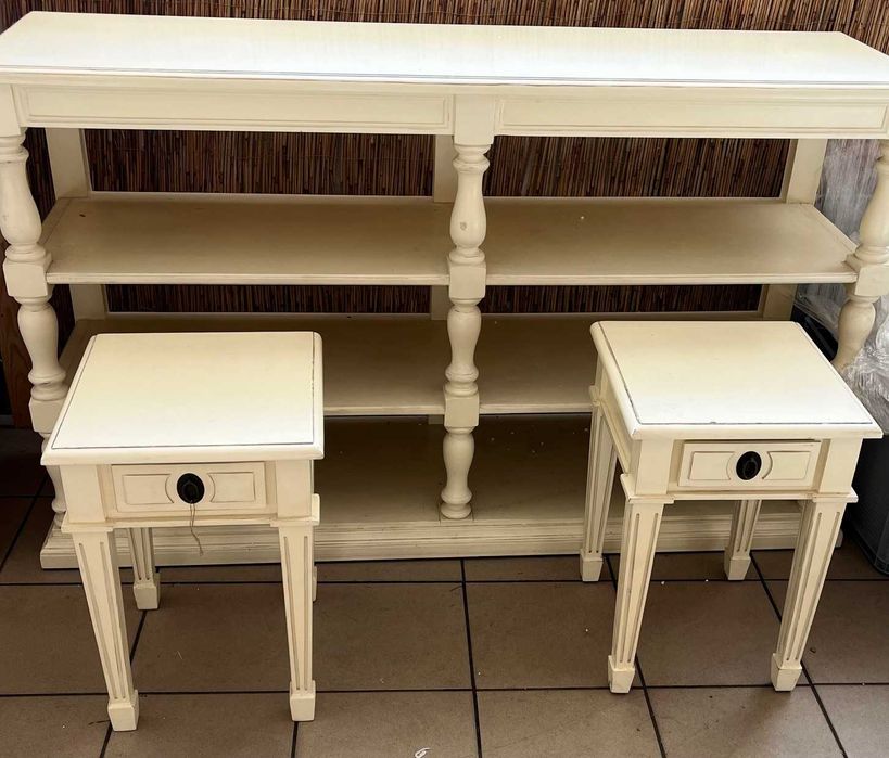 Szafki nocnE/ stoliki boczne lite drewno