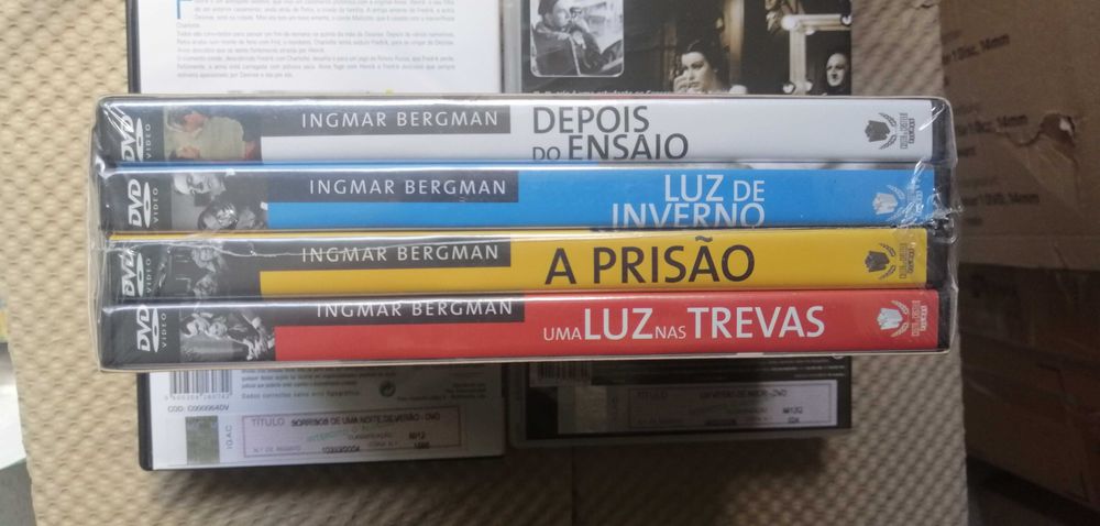 Bergman 4 Filmes Caixa selada