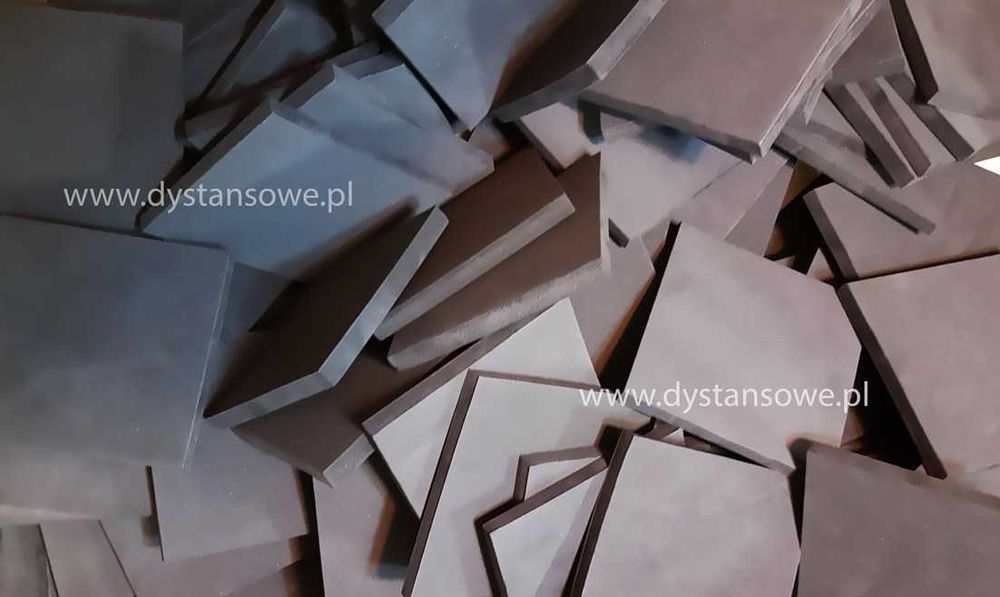 Gumowe podkładki tarasowe, pod taras 10cm x 7cm x 10mm szybka wysyłka