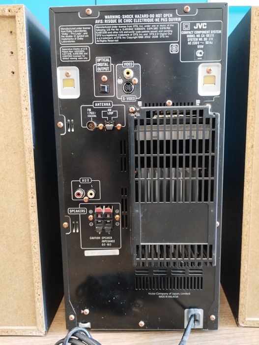 Караоке JVC 500 Вт ( Блютуз / AUX / USB / DVD / MP3 / CD / Bluetooth)