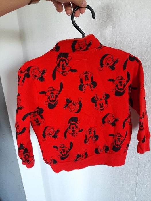 Cool Club, Bluza chłopięca r. 98 rozpinana, czerwona, Disney