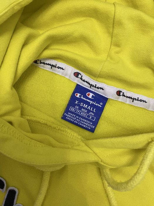 Bluza champion żółta