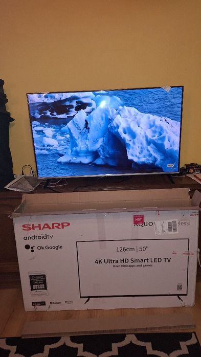 Telewizor  50 cali sharp nowy na gwarancji
