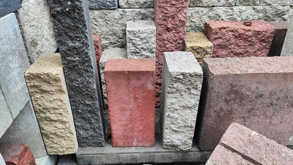 Grill cegła do budowy gilla palisada betonowa obrzeże kostka brukowa