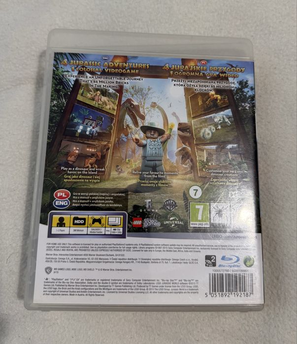 Gra PS3 LEGO Jurassic World