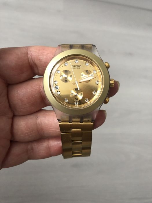 Часи Swatch Irony Diaphane оригінал