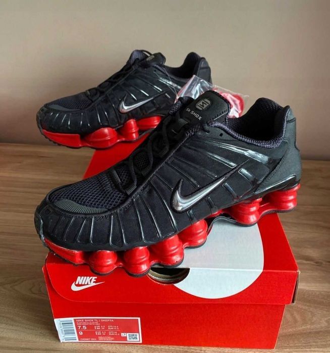 Buty nike air max nowe Shox Tl meskie obuwie czarne 43