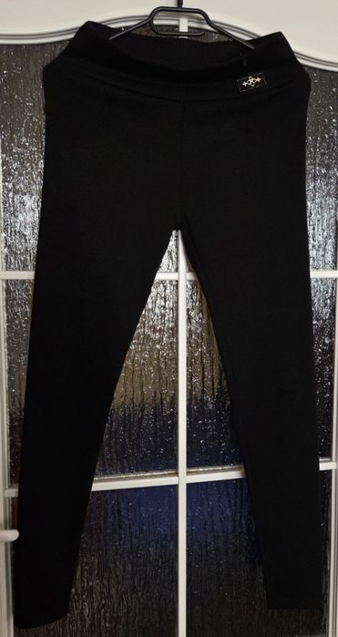 Legginsy Damskie Czarne S/M 28
