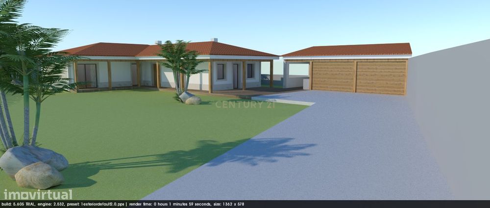 Terreno com Projeto Aprovado pronto a construir – 1.595 m² — Malhou, Louriceira E Espinheiro, Santarém