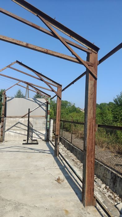 Stal ,blacha , słupy
