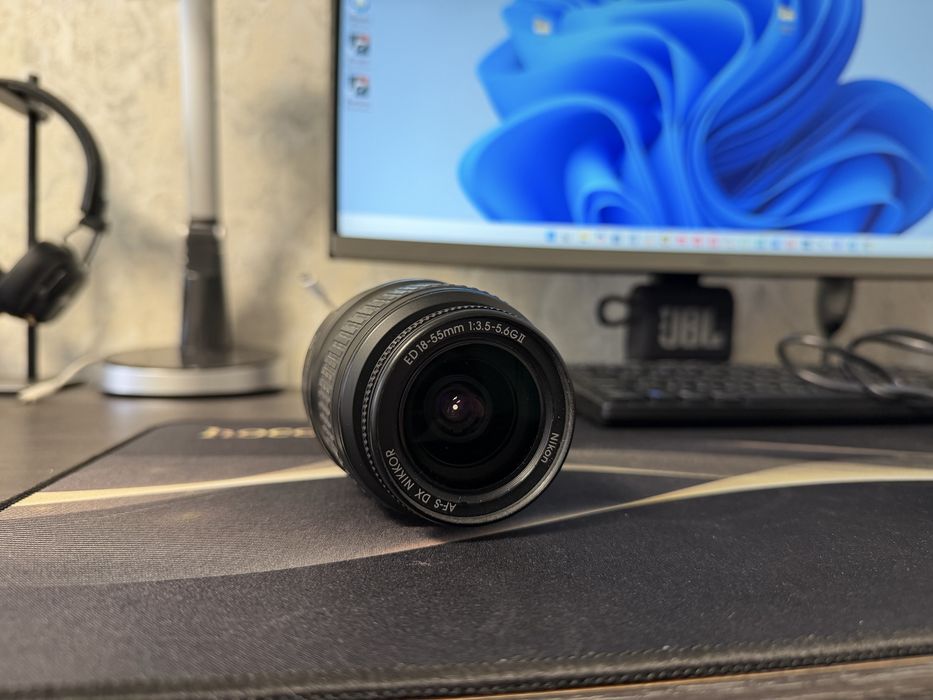 Фотоаппарат Nikon D3000 + объектив 18-55mm | Полный комплект | Идеал