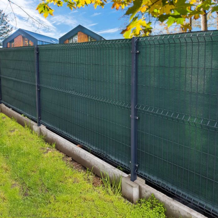 SIATKA CIENIUJĄCA Osłona Ogrodzeniowa Maskująca różne rozmiary kolory