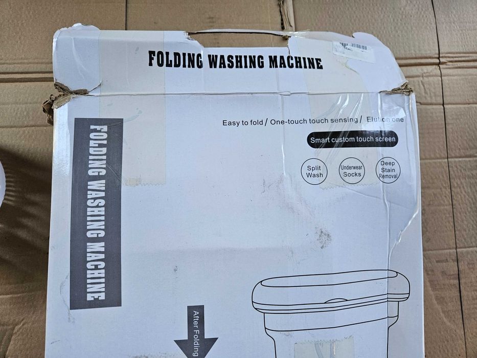 Mini przenośnia pralka składana, mała pralka turystyczna