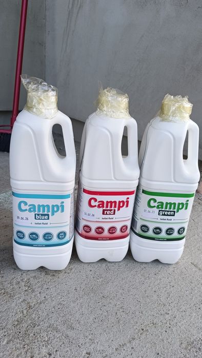Płyny do toalet turystycznych