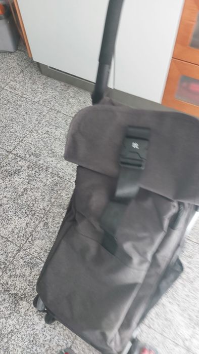 Carrinho de compras Carlett Dobrável Preto