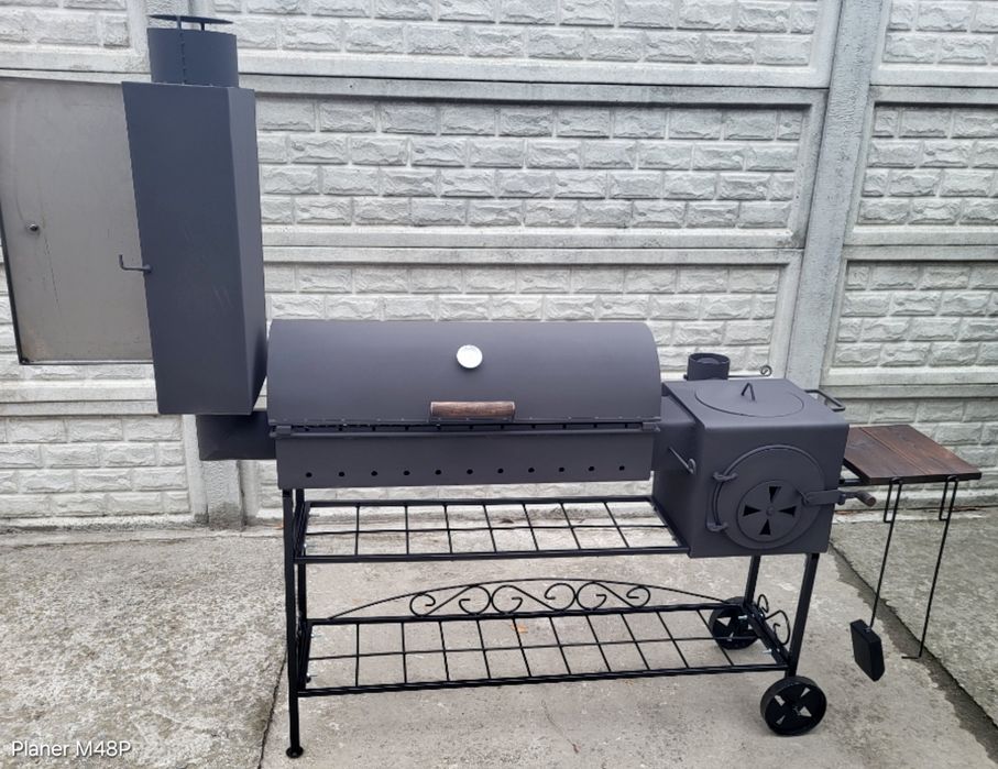 • 80+ Моделей в Наявності • 5мм! Мангал Коптильня з Пічкою під Казан