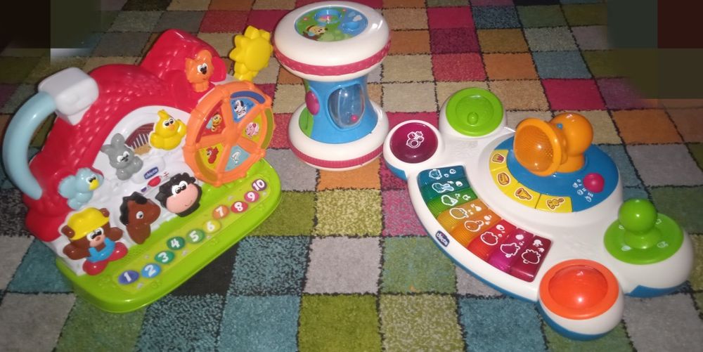Музыкальные интерактивные обучающие игрушки Chicco