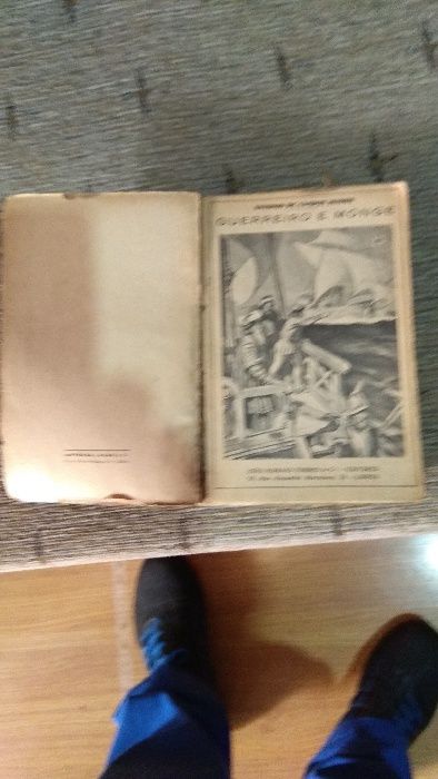 Livro antigo - GUERREIRO É MONGE de António campos junior
