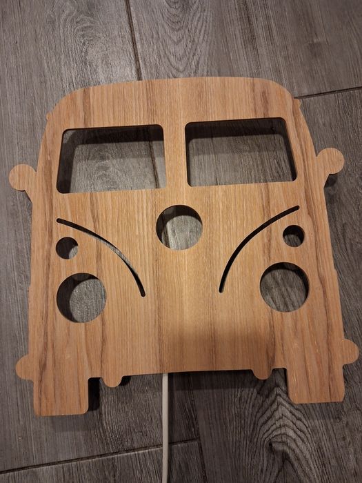 Lampka nocna autobus autko