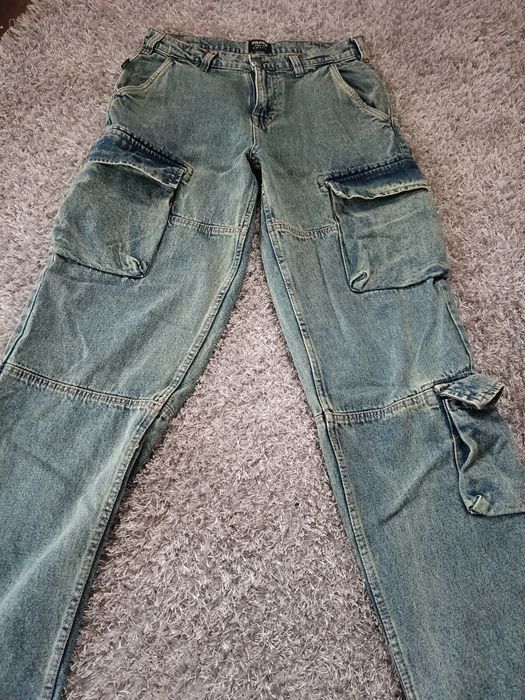 Cropp zestaw nowych spodni jeansowych 30/34