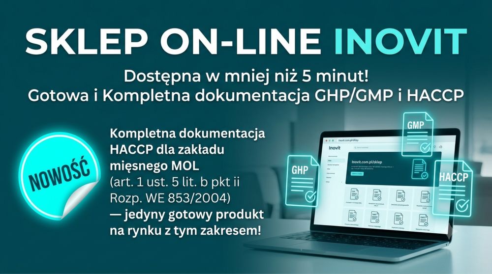 GHP/GMP Food Truck / Mobilna Gastronomia