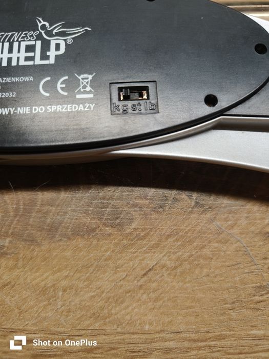 Waga łazienkowa szklana