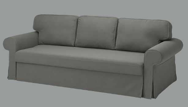 NOWE IKEA VRETSTORP Pokrycie Sofy 3 Os Hakebo Szary Oryginał Pokrowiec