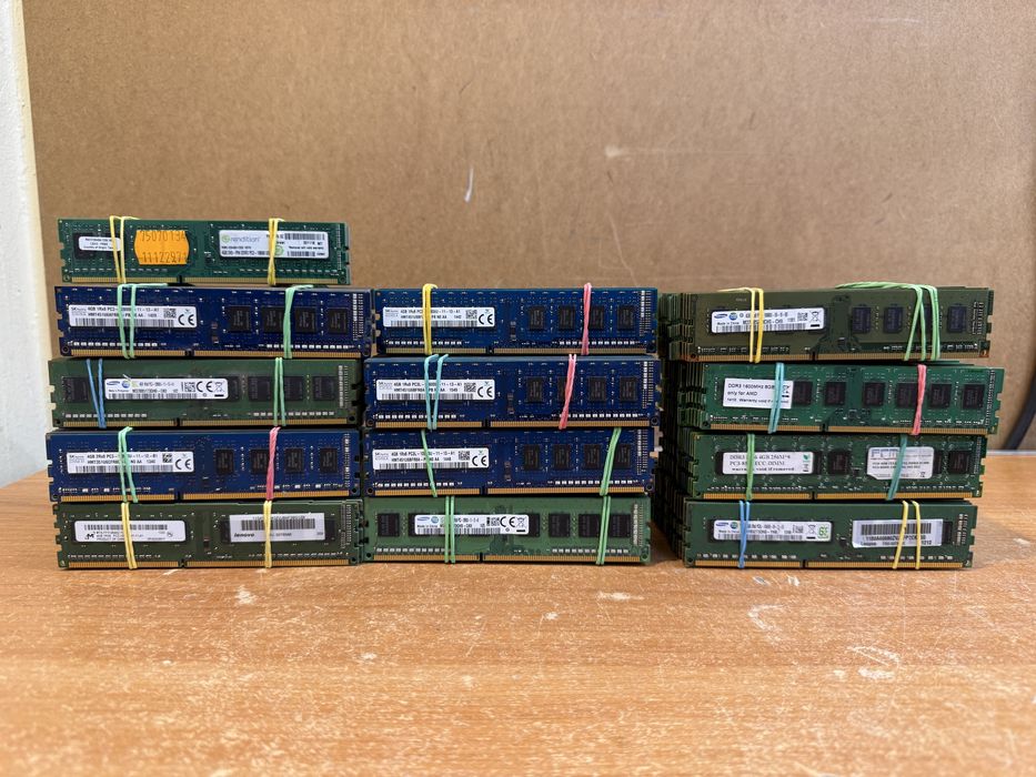 RAM 4gb 12800U ddr3 1600 Память ОПТ від 20шт і більше