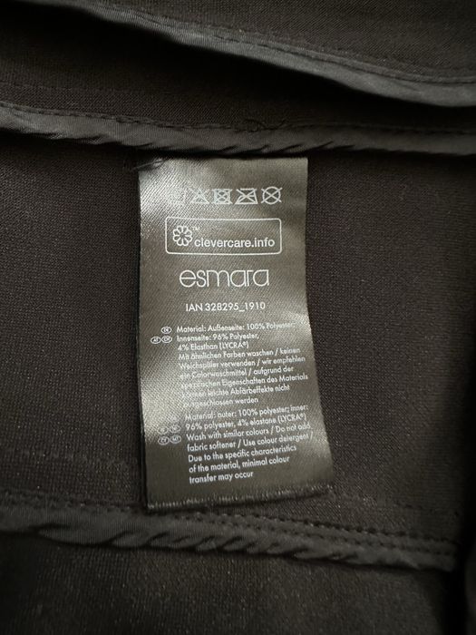 Czarna ramoneska 34/36