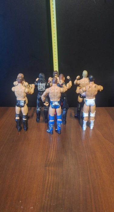 WWE Wrestling zestaw 8 figurek Mattel