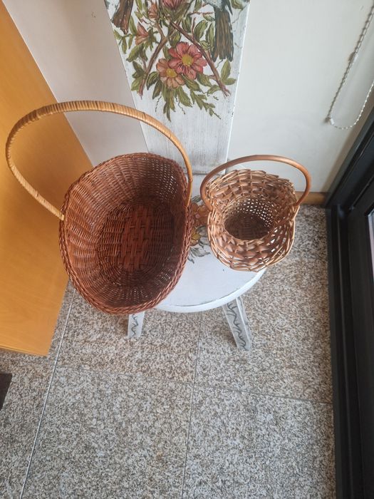 Cestas em vime (2)