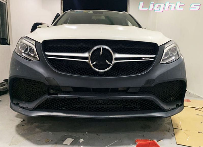 Рестайлинг Mercedes ML W166 в GLE 63 AMG Бампер Решетка Фары Фонари: 4 ...