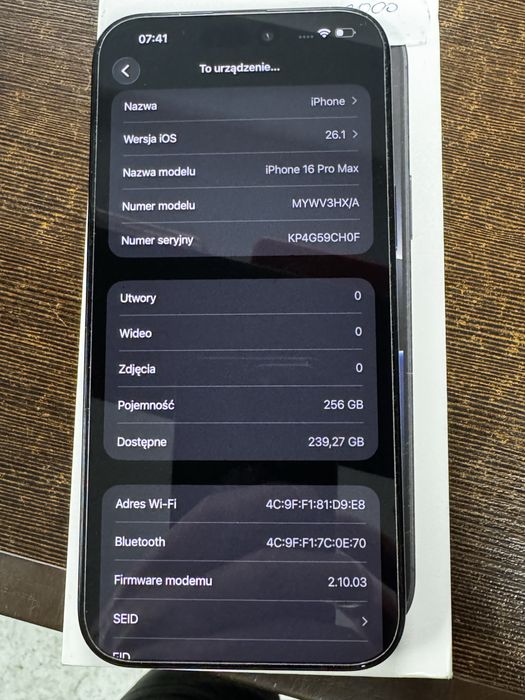 iPhone 16 Pro Max Bateria 100%