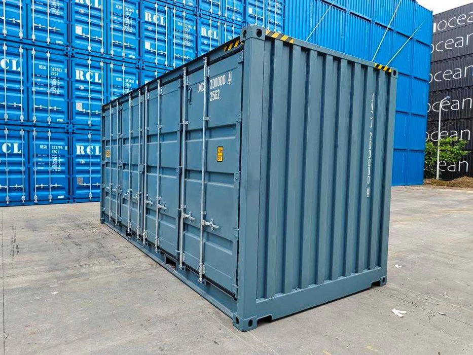 Kontener morski, magazynowy, 20'HC Open Side (Side Door), nowy.