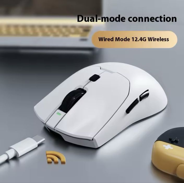 Игровая мышь | мышь Delux m700 pro+ | paw 3395 | 8K hz | черная