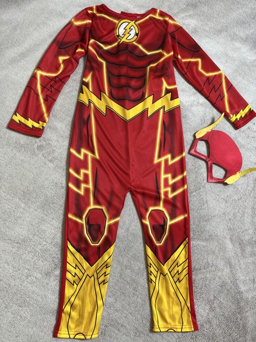 Карнавальний костюм супергероя Флеш (з маскою , різні розміри)